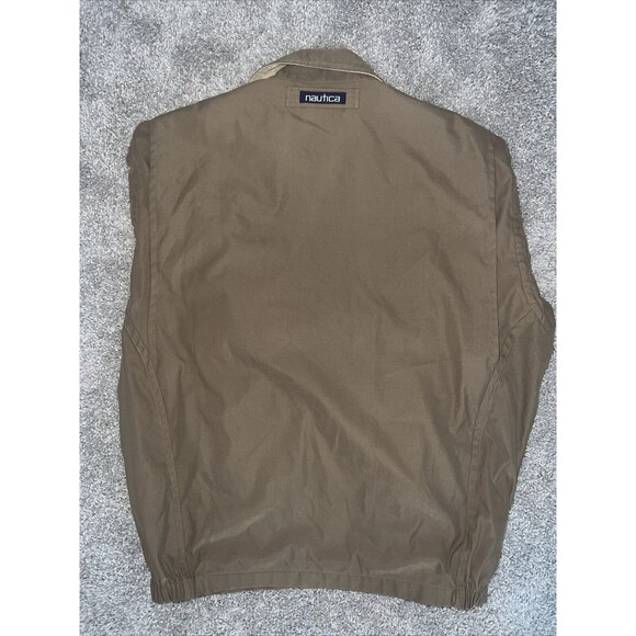 Vintage Nutica Xl TG KHAKI MEN JACKET - Picture 4 of 4